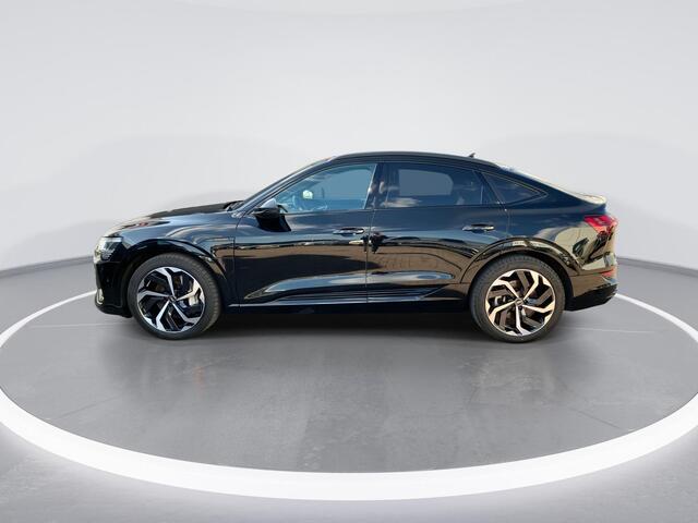 Audi e-tron Sportback 55 quattro 300kW/408PK S Line 95 kWh · Panoramadak · Leder · Luchtvering · Camera · Dodehoeksensor · Bang & Olufsen · Apple/Android Car Play · Head-up display · Adaptive Cruise Control ·