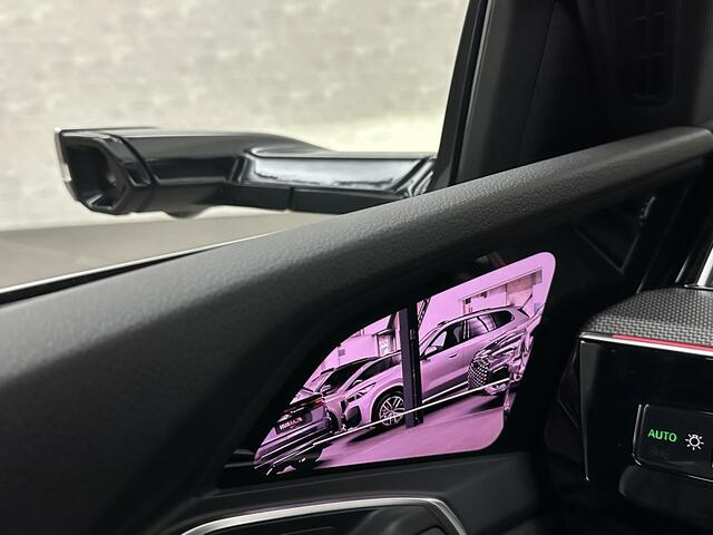 Audi e-tron Sportback S 504pk | RS-Stoelen | Panorama | 360 Camera | Valcona Leder | ACC | B&O Sound | Luchtvering | Soft-Close | Camera Spiegels | Nachtzicht | Keyless-Entry | Head-Up | 4-Zone Clima | Stoelverwarming V+A | Sfeerverlichting | Memory | Carplay |