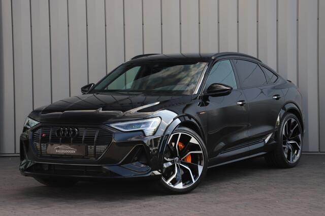 Audi e-tron Sportback S quattro 95 kWh | 503PK | Luchtvering | Head-up | Pano | Keyless-go | Sfeerverlichting | S-Stoelen | B&O | 2021.