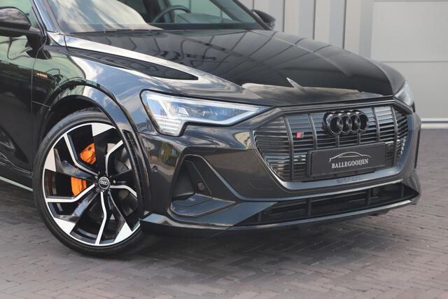 Audi e-tron Sportback S quattro 95 kWh | 503PK | Luchtvering | Head-up | Pano | Keyless-go | Sfeerverlichting | S-Stoelen | B&O | 2021.