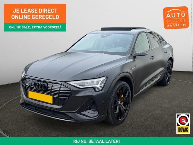 Audi e-tron Sportback 55 S Competition Quattro 95 kWh RS Interieur, 2x Laadpoort, Panoramadak, Full Body Wrap, Bang&Olufsen