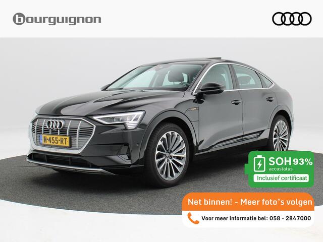Audi e-tron Sportback 55 quattro Advanced edition Plus 95 kWh 408 Pk | Panorama dak | Stoelverwarming | Camera | CarPlay | Bang & Olufsen | 21 Inch | 98.492 Km !!