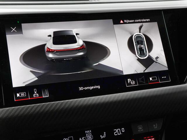 Audi e-tron GT RS 93 kWh 600pk · SOH 94% · Carbon Optiekpakket · Nachtzichtassistent · Vierwielbesturing · Laser LED Matrix · Luchtvering · Voorstoelen met massagefunctie & ventilatie ·