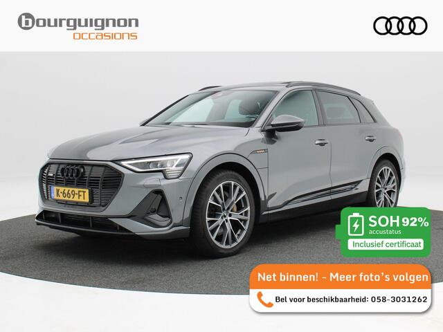 Audi e-tron 55 quattro S Line 95 kWh 408 Pk | Stoelverwarming | Camera | Panoramadak | Adaptive Cruise | CarPlay | Navigatie | 20 Inch