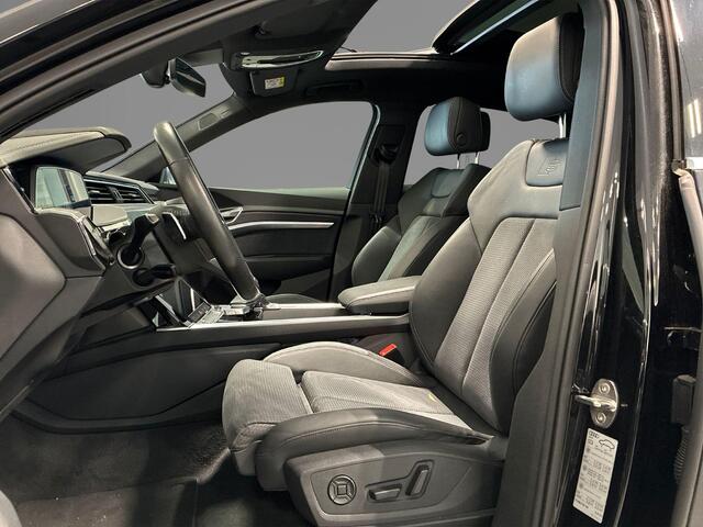 Audi e-tron Sportback 55 Quattro S edition 95 kWh / 408pk · SOH 98% · Panoramadak · Luchtvering · Camera · B&O Sound · Elek. Stoelen · Apple/Android Car Play ·