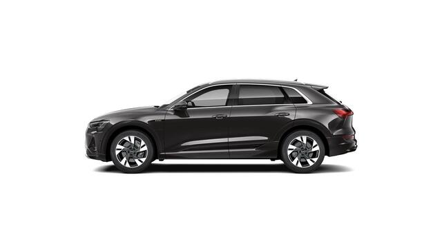 Audi e-tron 55 quattro S edition 95 kWh | 408 PK | SoH 100% | Trekhaak | Panoramadak | Top view 360 | Bang & Olufsen premium | Climate control | S line |