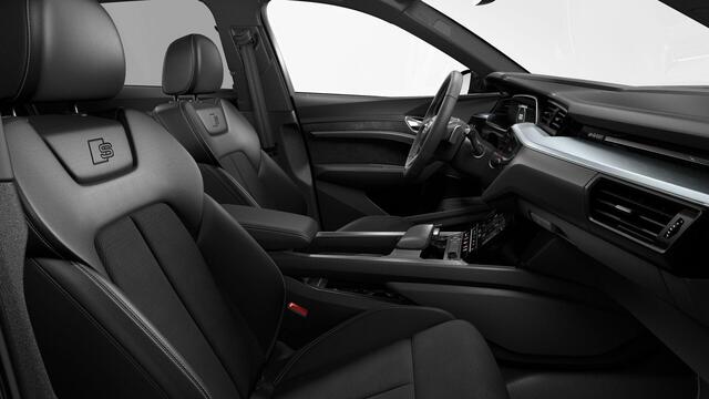 Audi e-tron 55 quattro S edition 95 kWh | 408 PK | SoH 100% | Trekhaak | Panoramadak | Top view 360 | Bang & Olufsen premium | Climate control | S line |