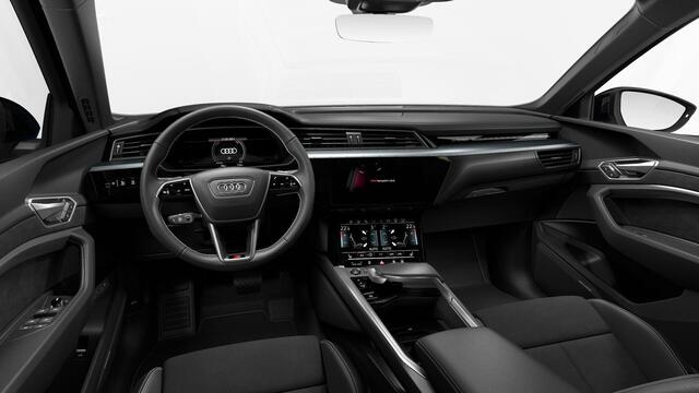 Audi e-tron 55 quattro S edition 95 kWh | 408 PK | SoH 100% | Trekhaak | Panoramadak | Top view 360 | Bang & Olufsen premium | Climate control | S line |