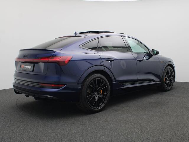 Audi e-tron Sportback 50 quattro S edition 71 kWh 313PK Aut. S-Line, Panoramadak, Trekhaak, Achteruitrijcamera, Keyless, 21" LM Velgen, Memorystoel, Adaptieve Cruise Controle, Elektr. Achterklep, Side Assist