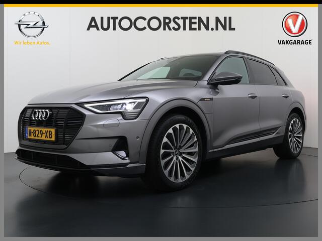 Audi e-tron 55 Quattro Advanced Edition Plus 95kWh Panoramadak Leder/Alcantara Adap.Cruise Camera Apple Carplay Android Auto Navi Ecc SOH 86% Pdc Luchtvering Elek.Stoelen+Memory+Verwarmd Elek.Achterklep Lmv 21" Keyless Privacy Glas Led DAB Dealeronderhouden Origineel