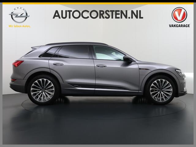 Audi e-tron 55 Quattro Advanced Edition Plus 95kWh Panoramadak Leder/Alcantara Adap.Cruise Camera Apple Carplay Android Auto Navi Ecc SOH 86% Pdc Luchtvering Elek.Stoelen+Memory+Verwarmd Elek.Achterklep Lmv 21" Keyless Privacy Glas Led DAB Dealeronderhouden Origineel