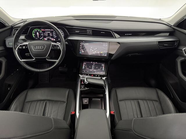 Audi e-tron 55 quattro Business edition Plus 95 kWh | Snelladen | SOH 91% | Pano | B&O | Virtual | Camera | Adap. Cruise | Trekhaak | Carplay | Memory