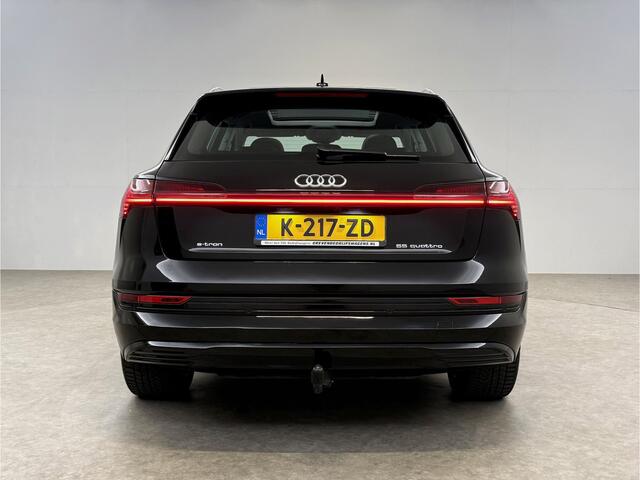 Audi e-tron 55 quattro Business edition Plus 95 kWh | Snelladen | SOH 91% | Pano | B&O | Virtual | Camera | Adap. Cruise | Trekhaak | Carplay | Memory