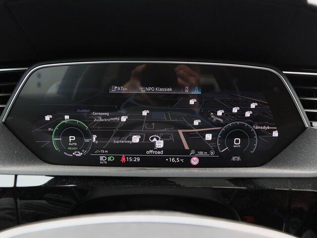 Audi e-tron e-tron 55 quattro advanced Pro Line Plus 95 kWh | Leder | Stoelverwarming | 360° Camera | Panoramadak | Adaptive Cruise | Carplay | Bang & Olufsen | 20 Inch | 108.039 Km !!