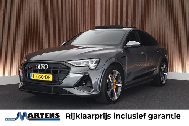 Audi e-tron Sportback S quattro 503pk 95 kWh Panoramadak Trekhaak Leder Matrix LED B&O Memory Keyless Navigatie