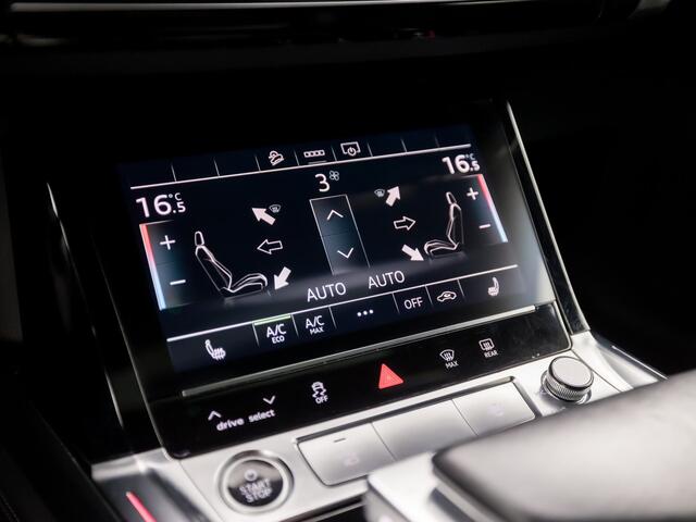 Audi e-tron 50 quattro 71 kWh S-Line Sport 313Pk Automaat (PANORAMADAK, LUCHTVERING, APPLE CARPLAY, GROOT NAVI, CAMERA, SFEERVERLICHTING, ELEK SPORTSTOELEN, STOELVERWARMING, GETINT GLAS, ADAPTIVE CRUISE, NIEUWSTAAT)