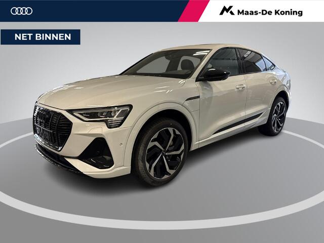 Audi e-tron Sportback 55 quattro S edition 95 kWh 408pk · SOH 99,2% · Panoramadak · 360 Camera · Bang & Olufsen Sound · Afneembare Trekhaak · Matrix LED · Apple/Android Car Play ·