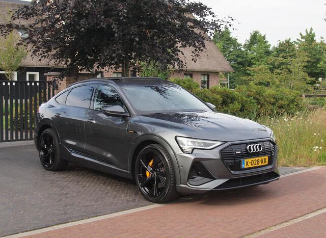 Audi e-tron Sportback 55 quattro S edition 95 kWh | Panoramadak | Camera | Sfeerverlichting | Bang & Olufsen | 22 inch |