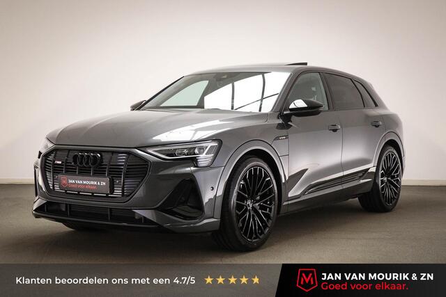 Audi e-tron 55 quattro edition 95 kWh | PANORAMADAK | STUURVERWARMING | HEAD UP | DAB | DRAADLOZE LADER | CAMERA | 22"