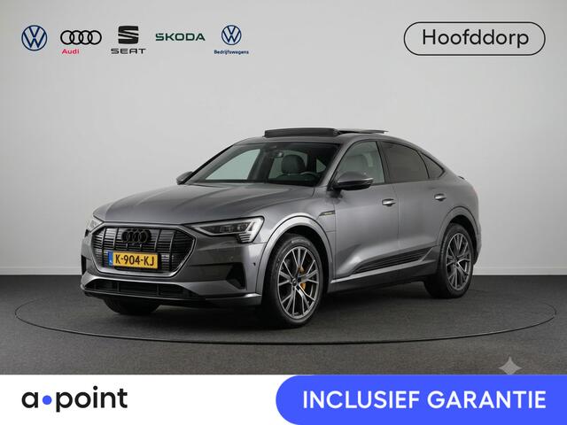 Audi e-tron Sportback 55 quattro Business edition Plus 95 kWh 408 pk | SOH 92,64% | Navigatie | Panoramadak | Parkeersensoren | Elektr. voorstoelen | Lichtmetalen velgen 21" | Luchtvering |