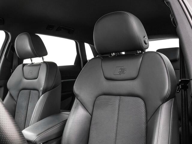 Audi e-tron 55 quattro 95 kWh 408pk S Edition · SOH 96,8% · Camera · Luchtvering · Afneembare Trekhaak · Head-Up Display · Elek. Achterklep · Stoelverwarming · 20"Velgen ·