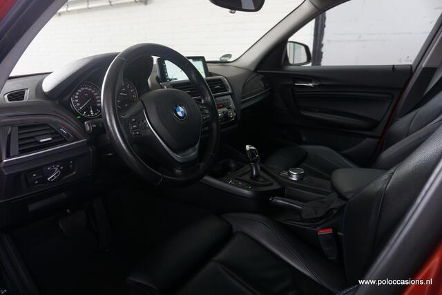 BMW 1-SERIE 118i Sportline | Automaat | Leder | Navig | LED | Valencia orange