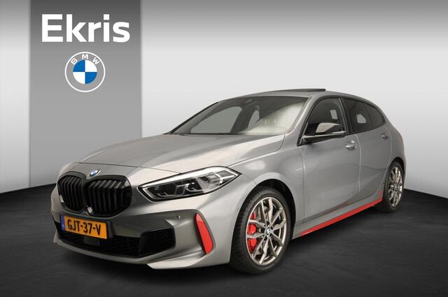 BMW 1-SERIE 5-deurs 128ti | M-Sportpakket | LED | Leder | HUD | Schuifdak | Elektr. zetels | Keyles go | DAB | Hifi speakers | Alu 18 inch