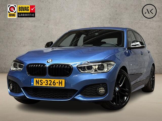 BMW 1-SERIE 118i M Sport Executive (NAVIGATIE, M PAKKET, ALCANTARA, HARMAN/KARDON, CLIMATE, SPORTSTOELEN, PARKEERSENSOREN, NIEUWE APK, NIEUWSTAAT)