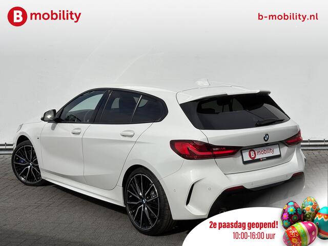 BMW 1-SERIE 118i High Executive M-Sport Elektrische Stoelen | Trekhaak | Achteruitrijcamera | Hifi | DAB Audio