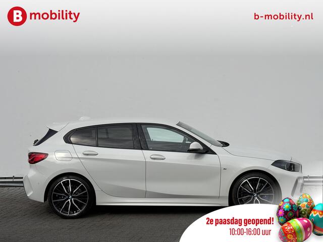 BMW 1-SERIE 118i High Executive M-Sport Elektrische Stoelen | Trekhaak | Achteruitrijcamera | Hifi | DAB Audio