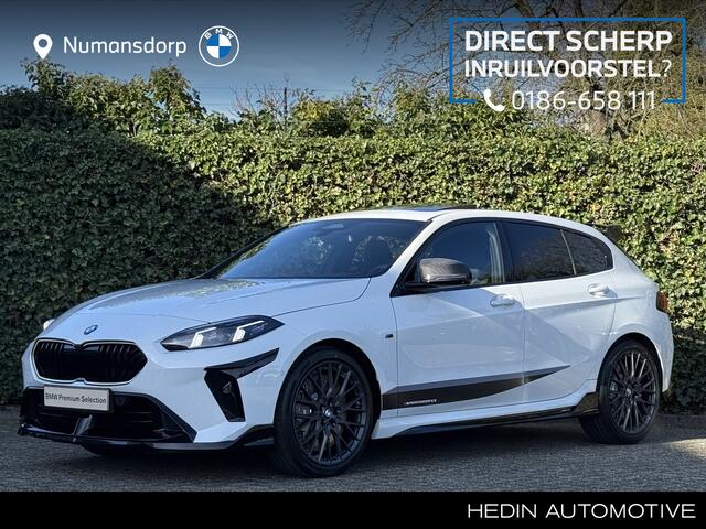 BMW 1-SERIE 120 | Full M-Performance | M-Sport Pro | 19'' | Panorama. | Driv. Ass. | Park. Plus | Head-Up | Comf. Acc. | Stuur + stoelverw.