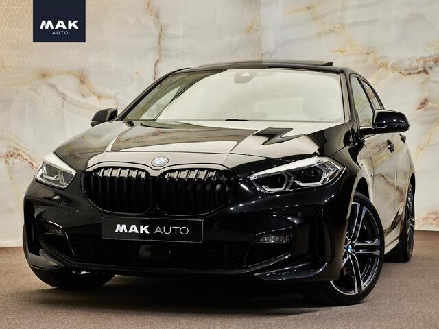 BMW 1-SERIE 118i M Sport, pano, cruise, stoelverw, shadow, 18", parking assist., privacy