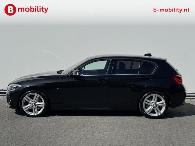 BMW 1-SERIE 118i High Executive M-Sport Automaat Apple CarPlay Hifi | Sportstoelen | Navigatie Professional | Lichtpakket | DAB | Leer