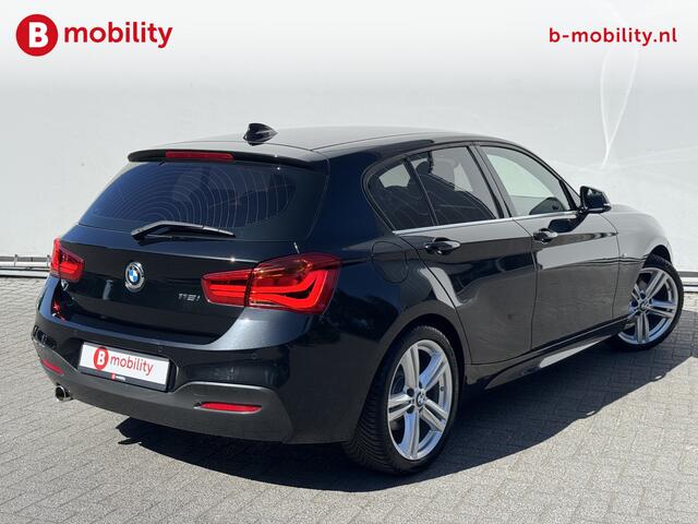 BMW 1-SERIE 118i High Executive M-Sport Automaat Apple CarPlay Hifi | Sportstoelen | Navigatie Professional | Lichtpakket | DAB | Leer