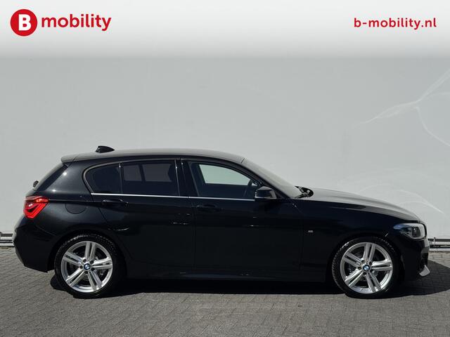 BMW 1-SERIE 118i High Executive M-Sport Automaat Apple CarPlay Hifi | Sportstoelen | Navigatie Professional | Lichtpakket | DAB | Leer