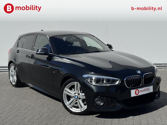 BMW 1-SERIE 118i High Executive M-Sport Automaat Apple CarPlay Hifi | Sportstoelen | Navigatie Professional | Lichtpakket | DAB | Leer