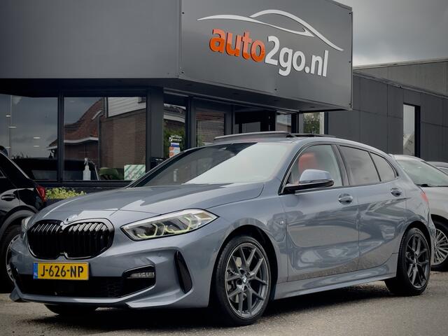 BMW 1-SERIE 118i AUT7 M-SPORT HIGH EXECUTIVE EDITION PANODAK DESIGNO-SPORTLEDER NAVI CAMERA DIGI-DASH APPLE-CARPLAY LED LMV PDC