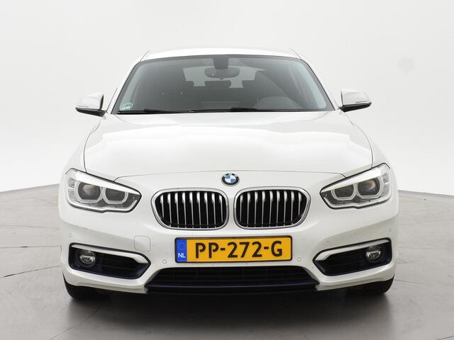 BMW 1-SERIE 120i 184 PK H.E. LUXURY AUT. + DRAADLOZE CARPLAY | LEDER | STOELVERW. | AFN. TREKHAAK