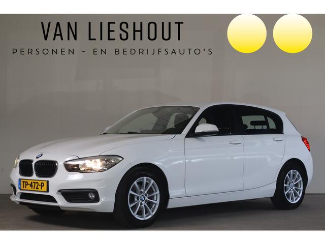BMW 1-SERIE 118i Corporate Lease Climate I Keyless S I Parksens A -- Tweede Pinksterdag geopend van 11.00 t/m 16.00 --