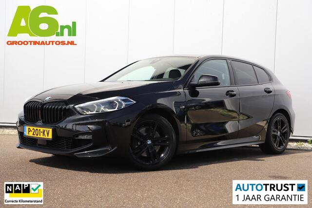 BMW 1-SERIE 118i Business Edition M Sport Automaat Black Optic Virtual Cockpit Sfeerverlichting Navigatie Carplay Android Sportstoelen Clima Cruise PDC