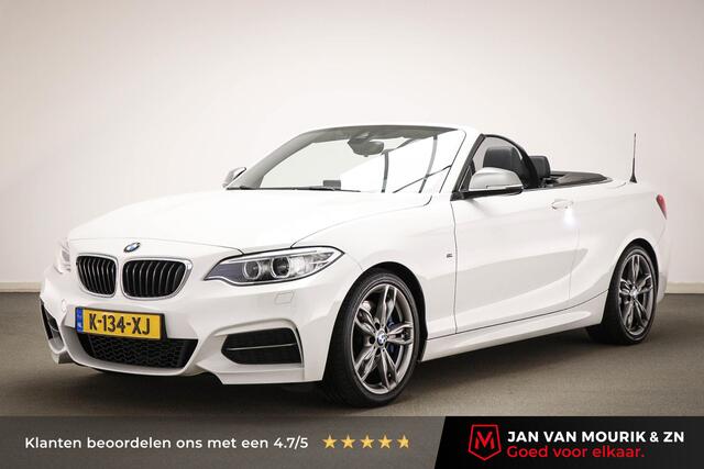BMW 2-SERIE Cabrio M240i Executive | COMFORT / SAFETY- PACK | LEDER | STUURVERWARMING