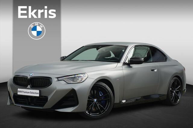 BMW 2-SERIE Coupé 218i Individual Frozen Pure Grey | M Sportpakket | Stuur- en stoelverwarming | Harman Kardon | Innovation Pack | Comfort Pack | Lentevoordeel