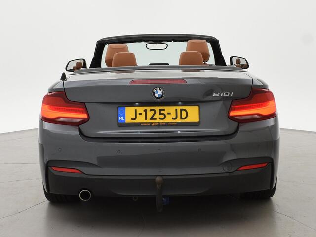 BMW 2-SERIE Cabrio 218i AUT. M-SPORT HIGH EXECUTIVE + LEDER SPORTINTERIEUR | TREKHAAK