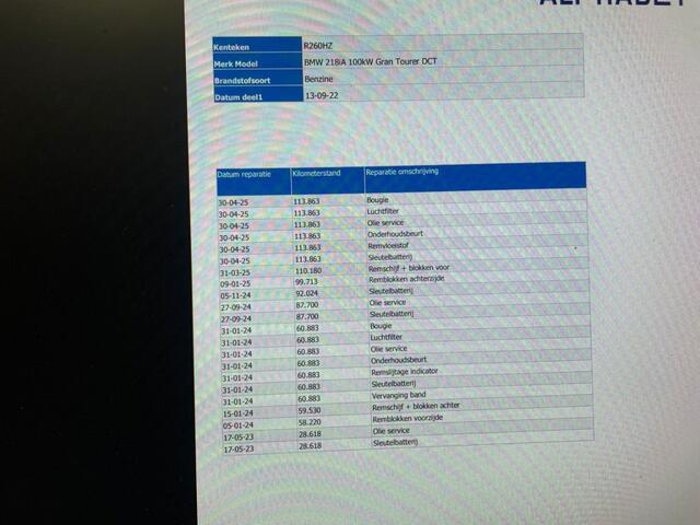 BMW 2-SERIE GRAN TOURER 218i Business Edition Plus 7 Persoons Automaat - Navi, Leer, Camera, Cruise, Stoelverw.