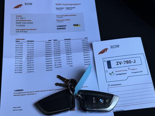 BMW 2-SERIE GRAN TOURER 218i High Executive Edition Automaat M-pakket/Trekhaak/Leer