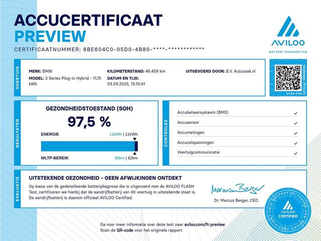 BMW 3-SERIE Touring 330e M Sport |Individual | Zeer compleet