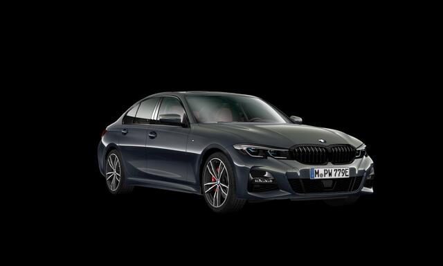 BMW 3-SERIE Limousine 320e M Sport, Individual, schuifdak, ACC, HiFi, shadow line, 19", dealeroh