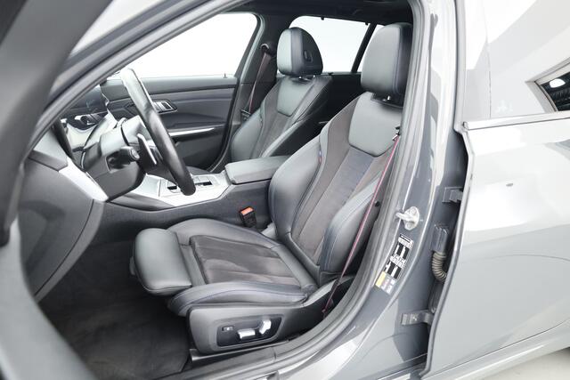BMW 3-SERIE Touring 330e M Sport | Facelift | Pano | HUD | Elek. Stoelen | Keyless | Elek. Trekhaak | Camera | 19''