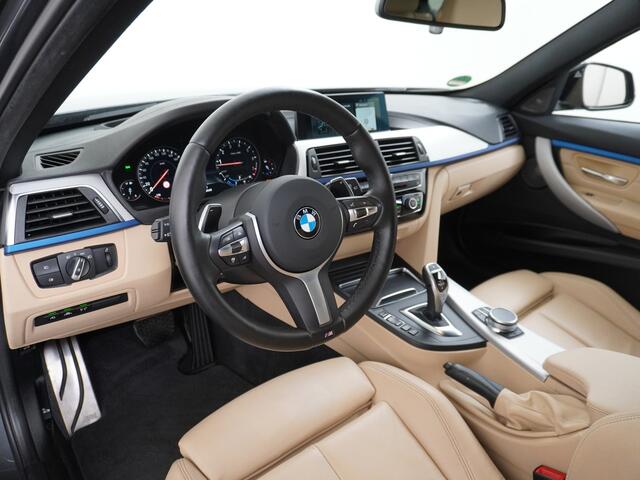 BMW 3-SERIE Touring 330i AUT-8 M-Sport Pack Leder+Memory Harman&Kardon® Audio Adap.Cruise Apple Carplay Head-Up Navi 19" Virtual CockpitCamera Ecc High Executive Lmv Stoelverwarming DAB Elek.Achterklep Zwarte-Hemel Adaptieve Led Wifi Surround Camera Origineel Nederl
