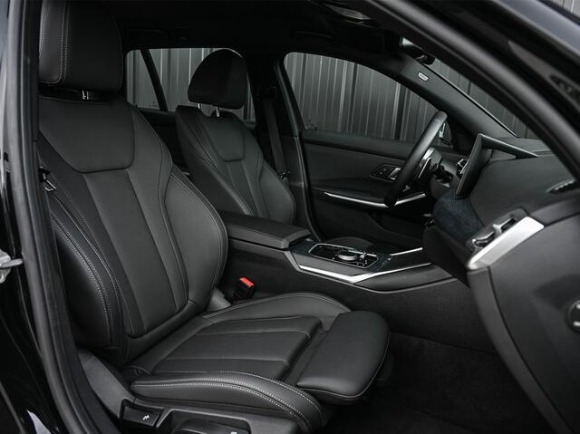 BMW 3-SERIE Touring 330e xDrive M-SPORT | FACELIFT | ACCU 19,5 kWh | ACTIVE CRUISE | ELEKTR. TREKHAAK | HIFI AUDIO | SHADOW LINE | CAMERA | FULL-LED | STUUR- EN STOELVERWARMING